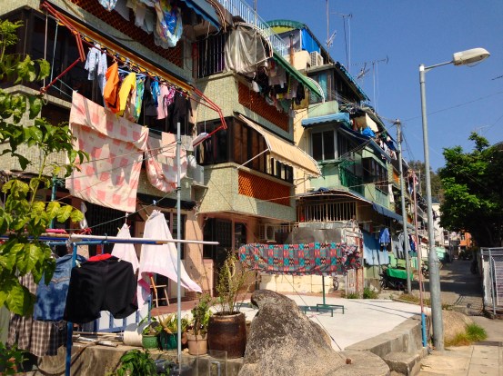 Houses on Cheung Chau Island