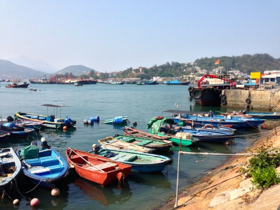 Boats at Cheung Chau Island